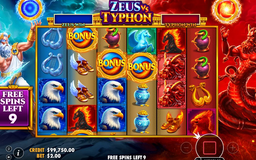 Free Spins with the GOD MULTIPLIER in play
